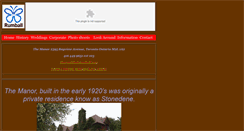 Desktop Screenshot of bobrumballmanor.org