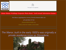 Tablet Screenshot of bobrumballmanor.org